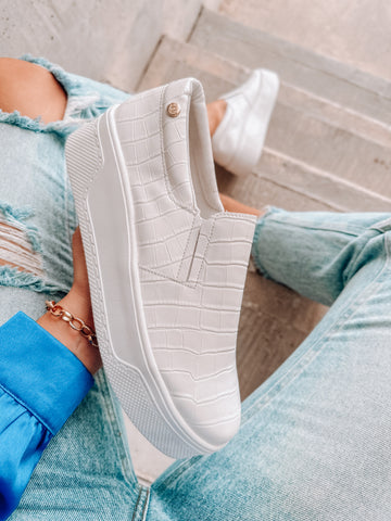 Creed High White Coco Sneakers
