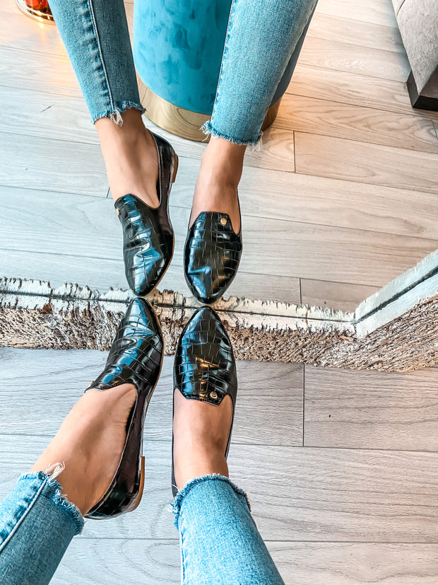 Flats Corso color negro