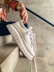 Brooklyn Vail White Sneakers