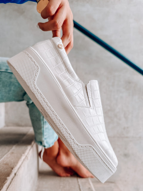 Creed High White Coco Sneakers