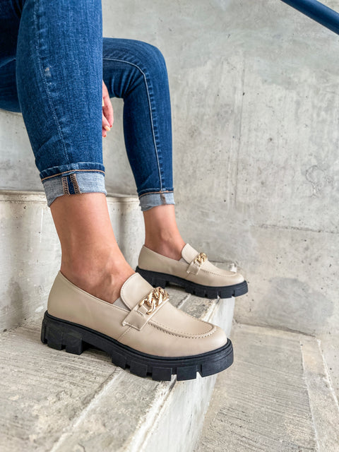 St Tome Mocasines Ice & Black