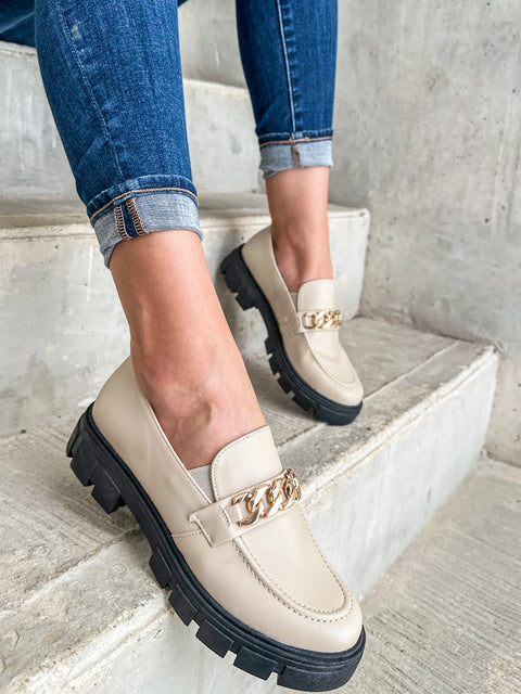 St Tome Mocasines Ice & Black