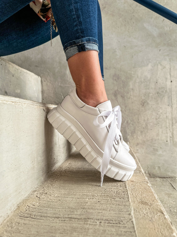 Brooklyn Vail White Sneakers