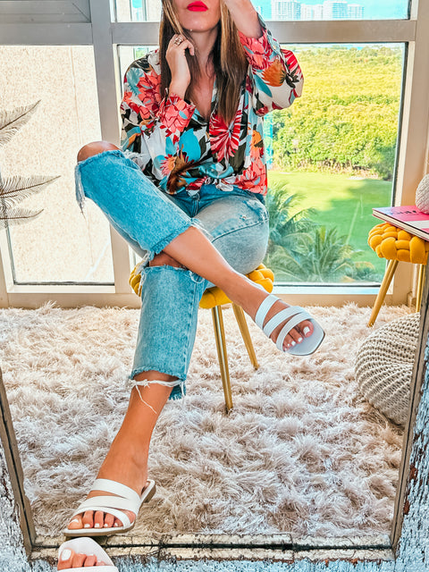 Malibu White Sandals