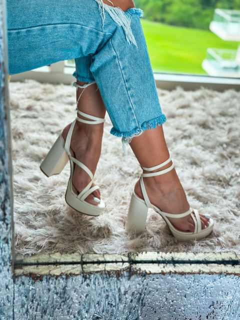 High Bracelet Ice Heels