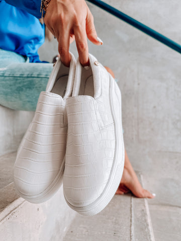 Creed High White Coco Sneakers