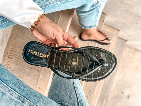 Niza Black Coco Sandals