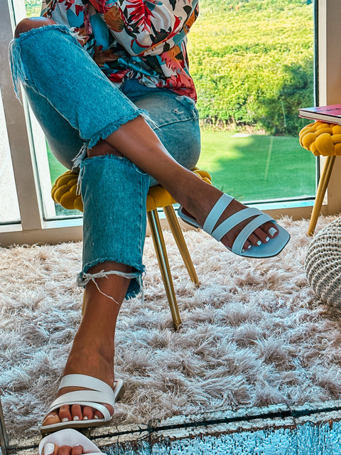 Malibu White Sandals