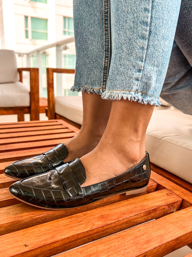 Gia Flats Coco Black