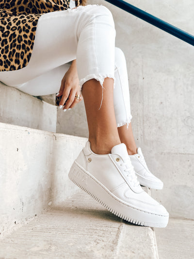 Boston Sneakers All White