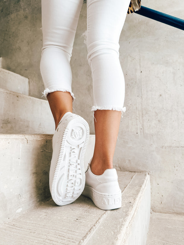 Boston Sneakers All White