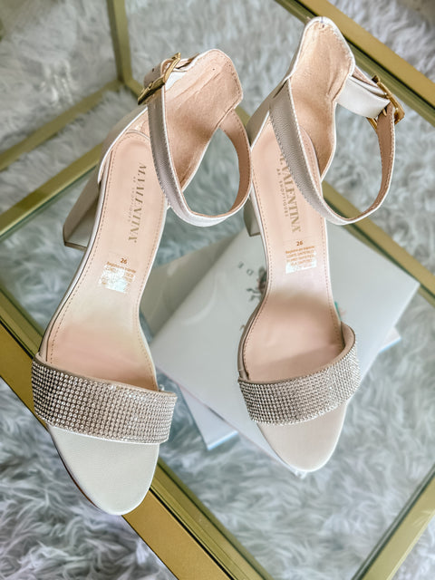 Kylie Silver Heels