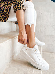 Boston Sneakers All White