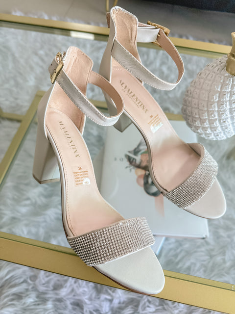 Kylie Silver Heels