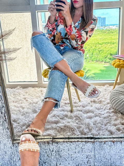Aloha Pearl Comfy Sandals