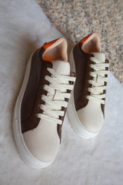 Praga Sneakers Brown & Orange