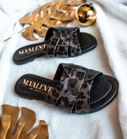 Tessa Sandals Feline Silver