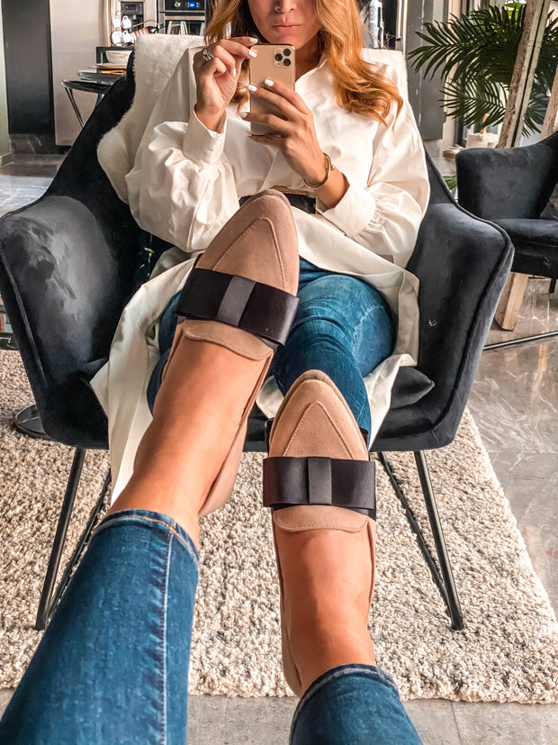 Flats Valentina Nude Matte