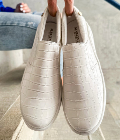 Creed High White Coco Sneakers