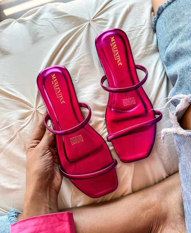 Clio Fiusha Metallic Sandals