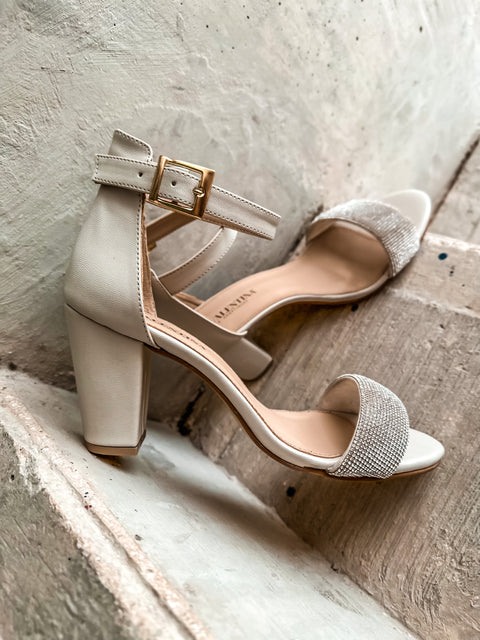 Kylie Silver Heels