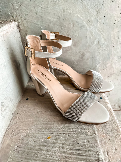 Kylie Silver Heels